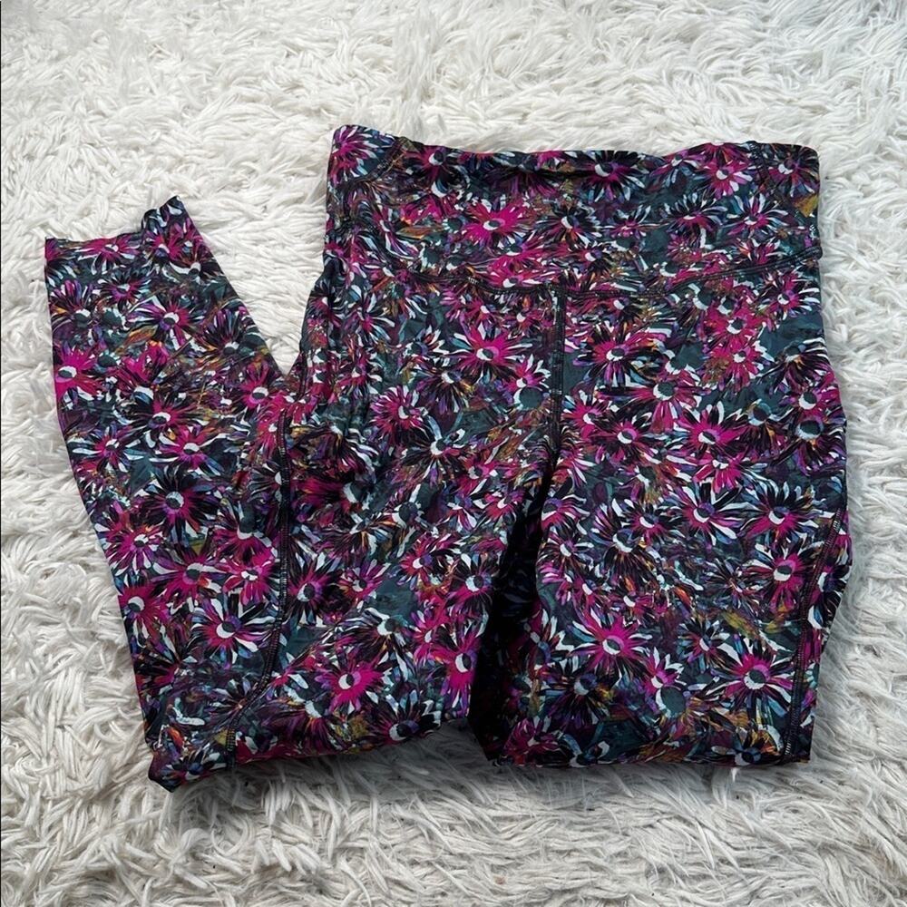 Lululemon Base Pace High-Rise Running Tight 25" Floral Electric Multi